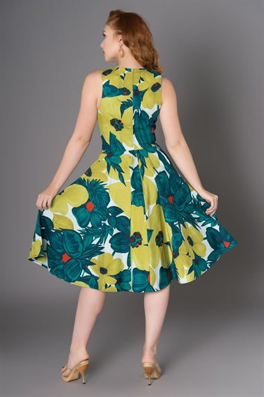 Danni Palm Leaf Tropical