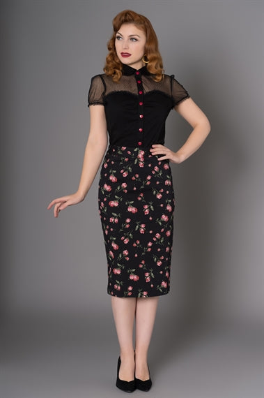 Natasha Tulip Pencil Skirt
