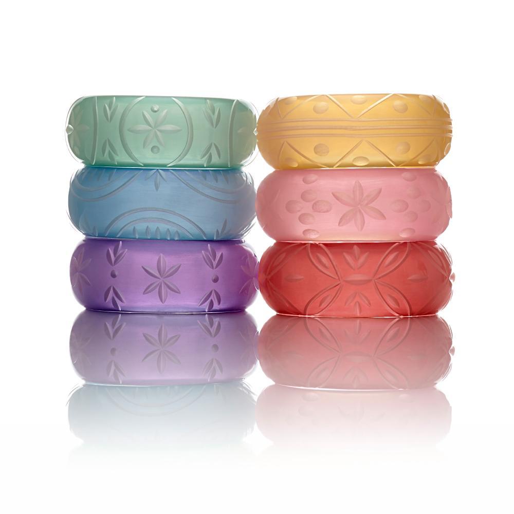 Wide Parma Violet Fakelite Bangle Regular