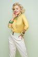 Wide Lichen Fakelite Bangle Duchess