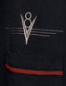 V8 Classic Shirt in Black/Rust