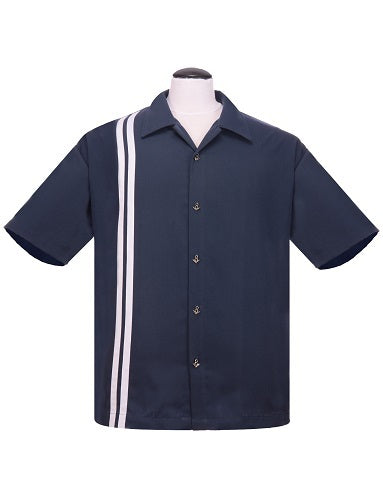V-8 Racer Mens Button Up