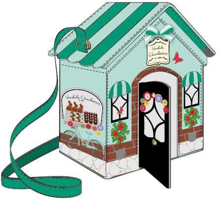 Vendula Mint Chocolatier Little Cottage BagAus Exc