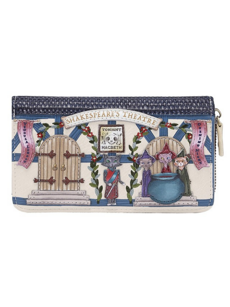 Vendula Macbeth Large Zip around Purse