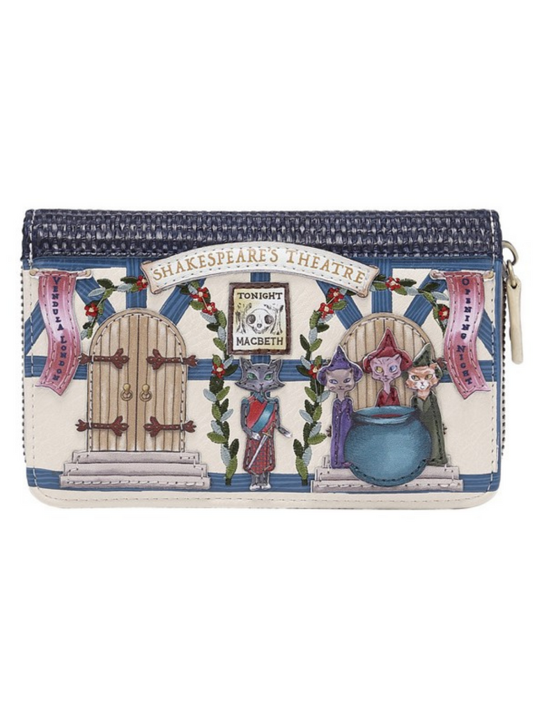 Vendula Macbeth Medium Zip around Purse