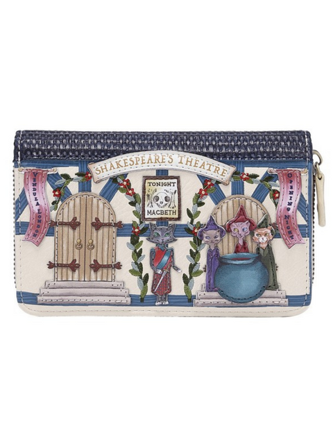 Vendula Macbeth Medium Zip around Purse