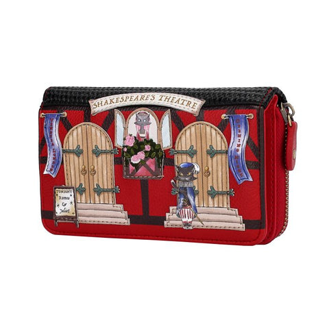 Shakespeare's Theatre R&J Zip Around Wallet
