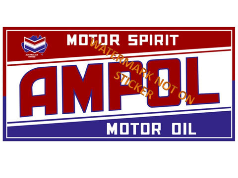 Ampol Rectangular Sticker