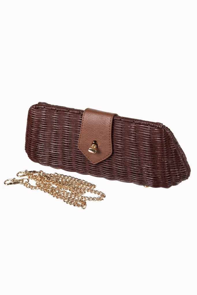 Lizzie Clutch Bag Wicker