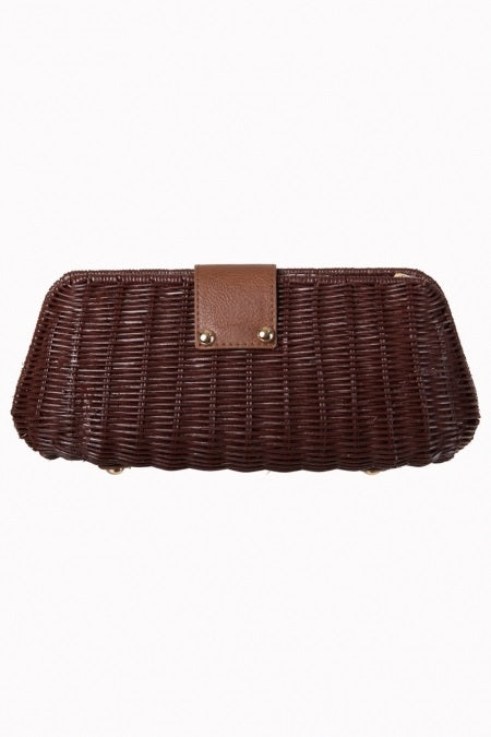 Lizzie Clutch Bag Wicker