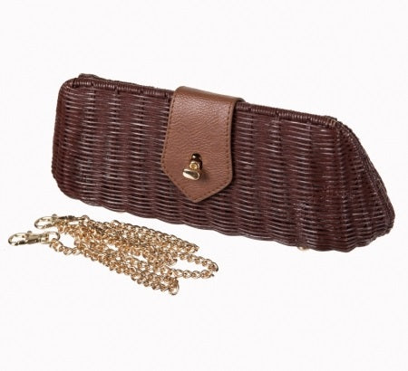 Lizzie Clutch Bag Wicker