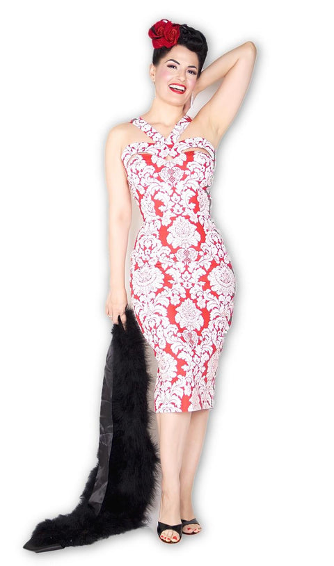 Bernie Dexter Goddess Wiggle Dress