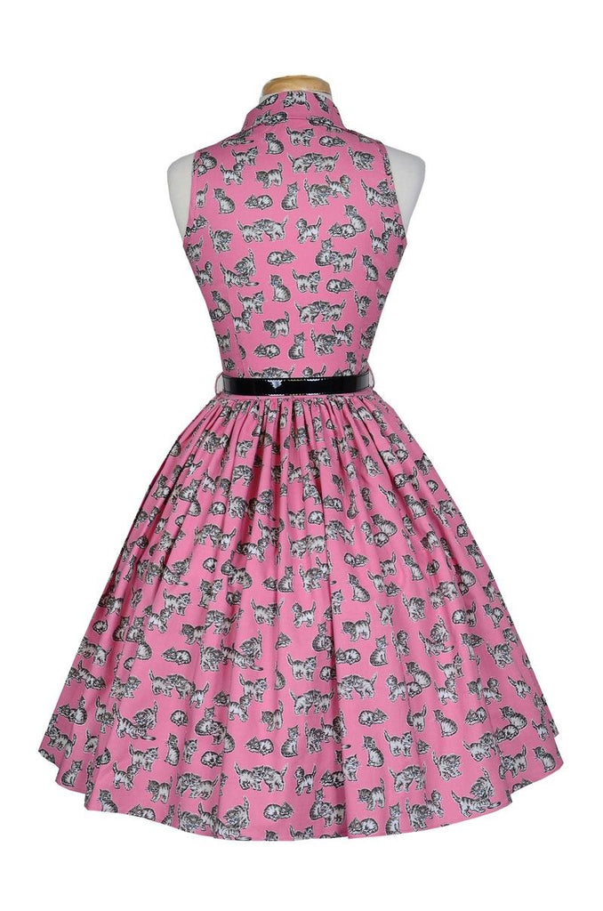 Mari Dress Pink Kitten By Bernie Dexter