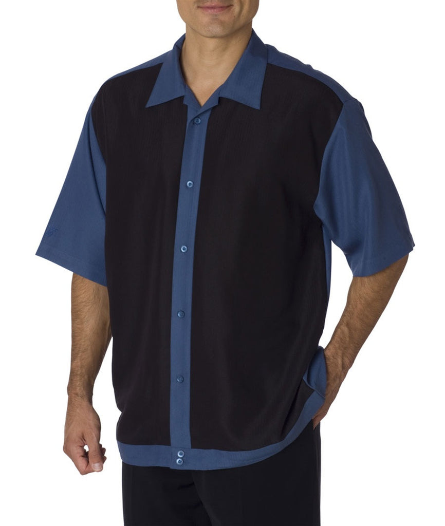 Cubavera - Retro Herringbone Shirt.