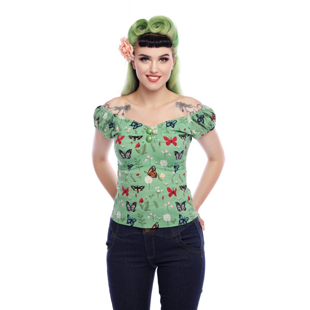 Dolores Butterfly Top
