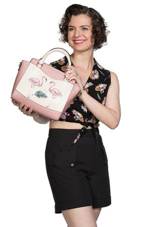 Flamingo Handbag BLACK