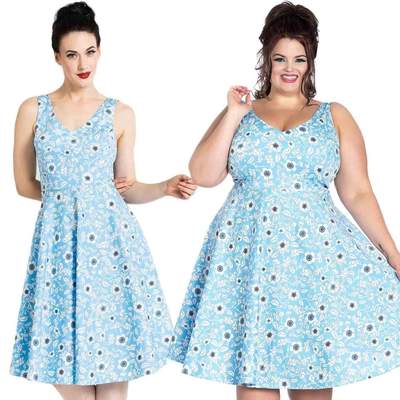 H B  DAPHNE 50'S DRESS XS--4XL