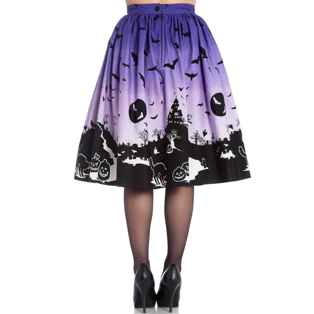Hell Bunny Haunted Skirt