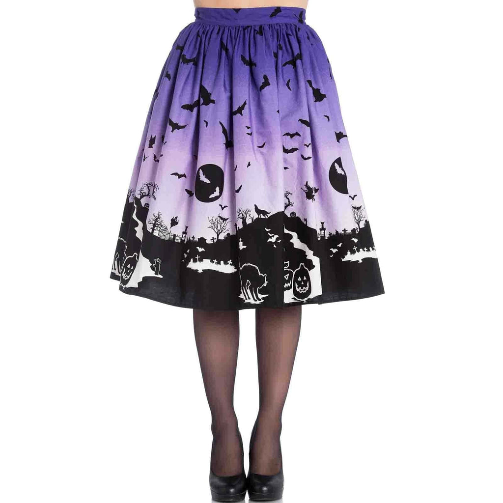 Hell Bunny Haunted Skirt