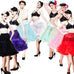 Hell Bunny Petticoat Long Lots of Colours