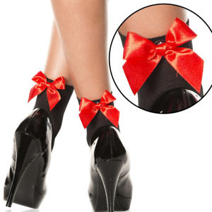 Music Legs bow socks 3 colours