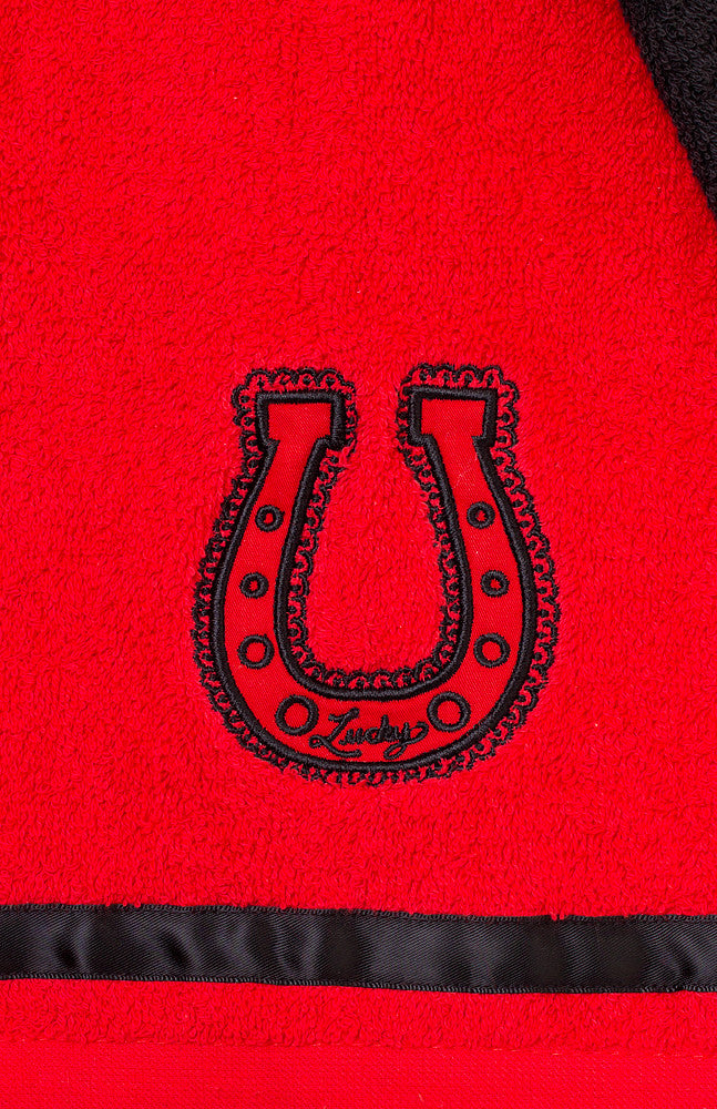 Lucky Horseshoe Hand towel