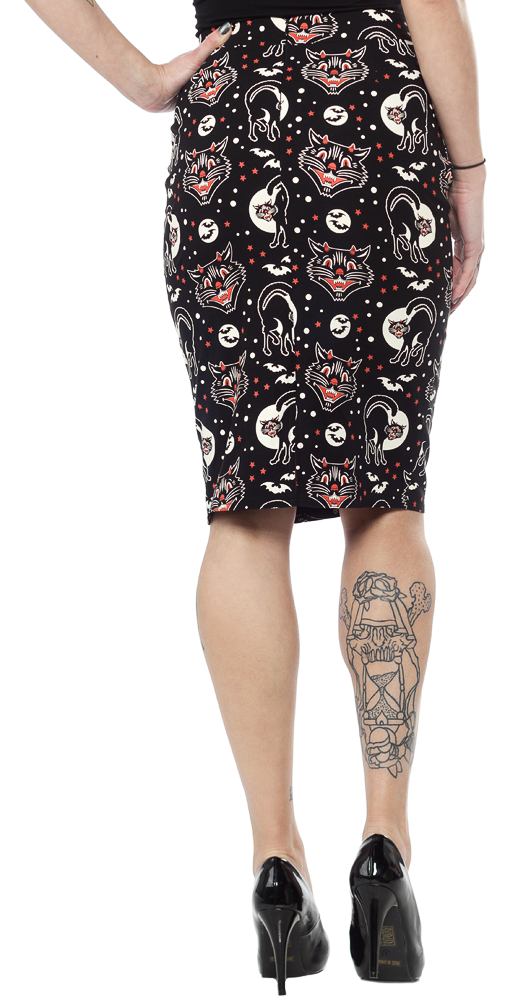 Sourpuss Bombshell Lucy Fur Skirt