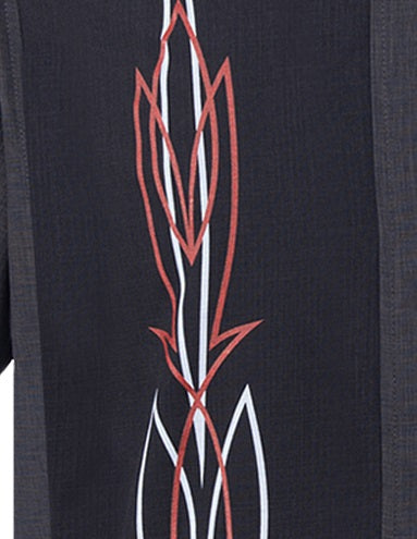 Pinstripe Classic Charcoal