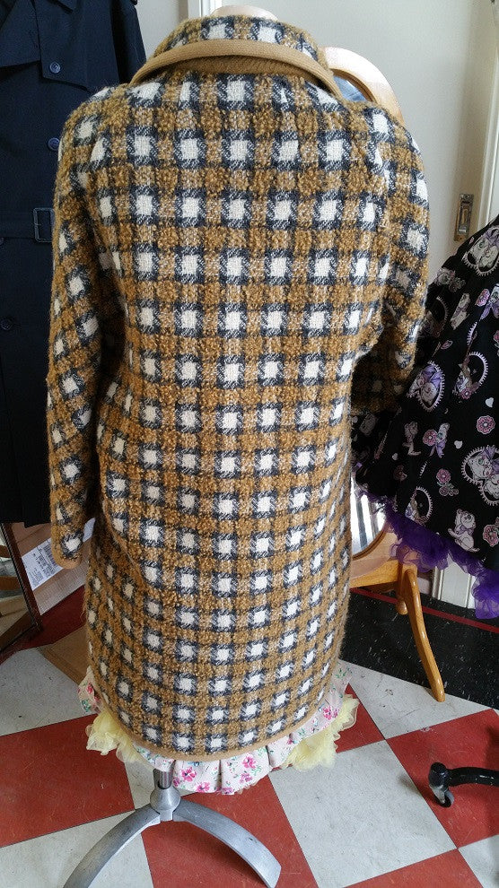 Vintage Woolen Coat Reversible