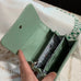 Vendula Mint Chocolatier Fold Over Wallet /Purse