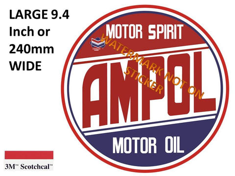 Ampol Motor Oil Sticker