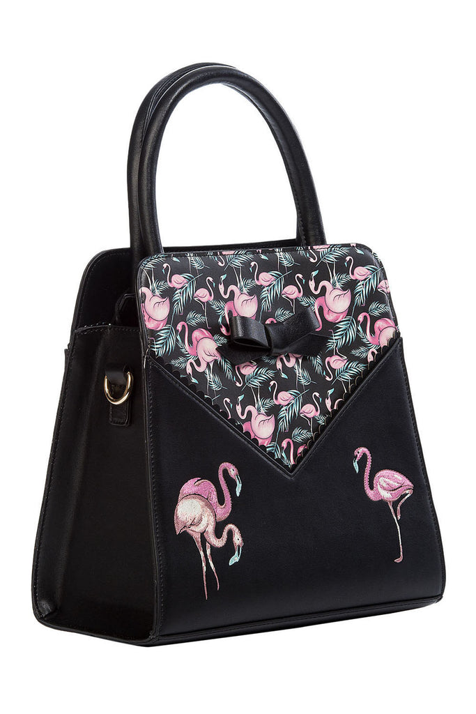 Deluxe Flamingo Handbag