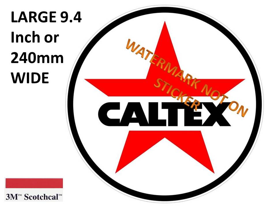 Caltex Sticker