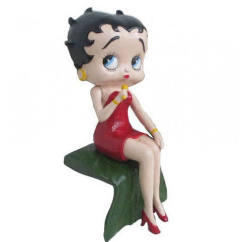 Betty Boop  Red Dress seated