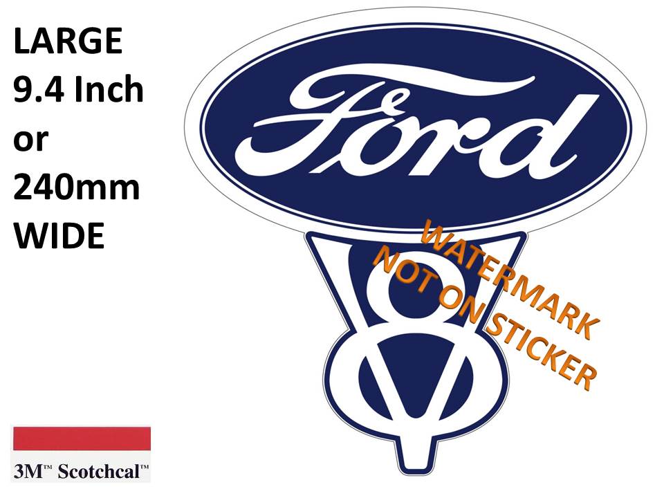 Ford V8 Sticker