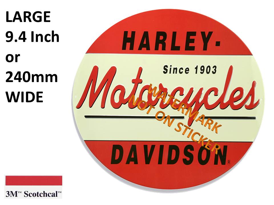Harley Davidson Motorcycles Sticker