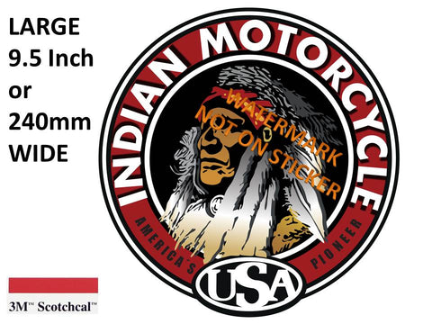 Indian Motorcycles USA Sticker