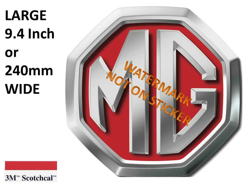 MG Logo Sticker