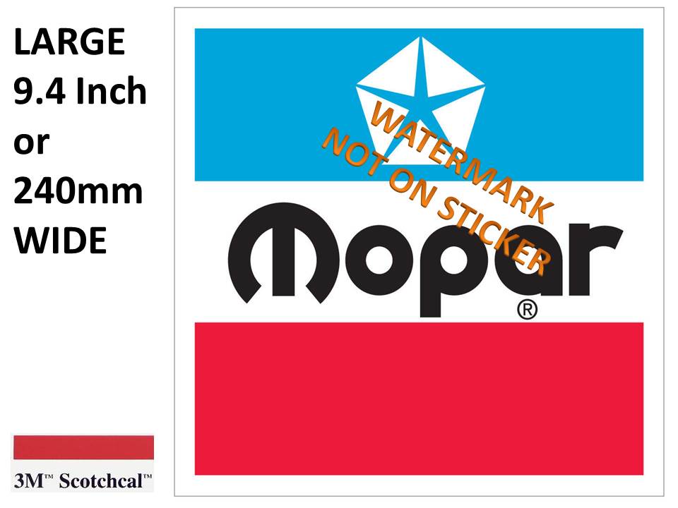 Mopar  Square Sticker
