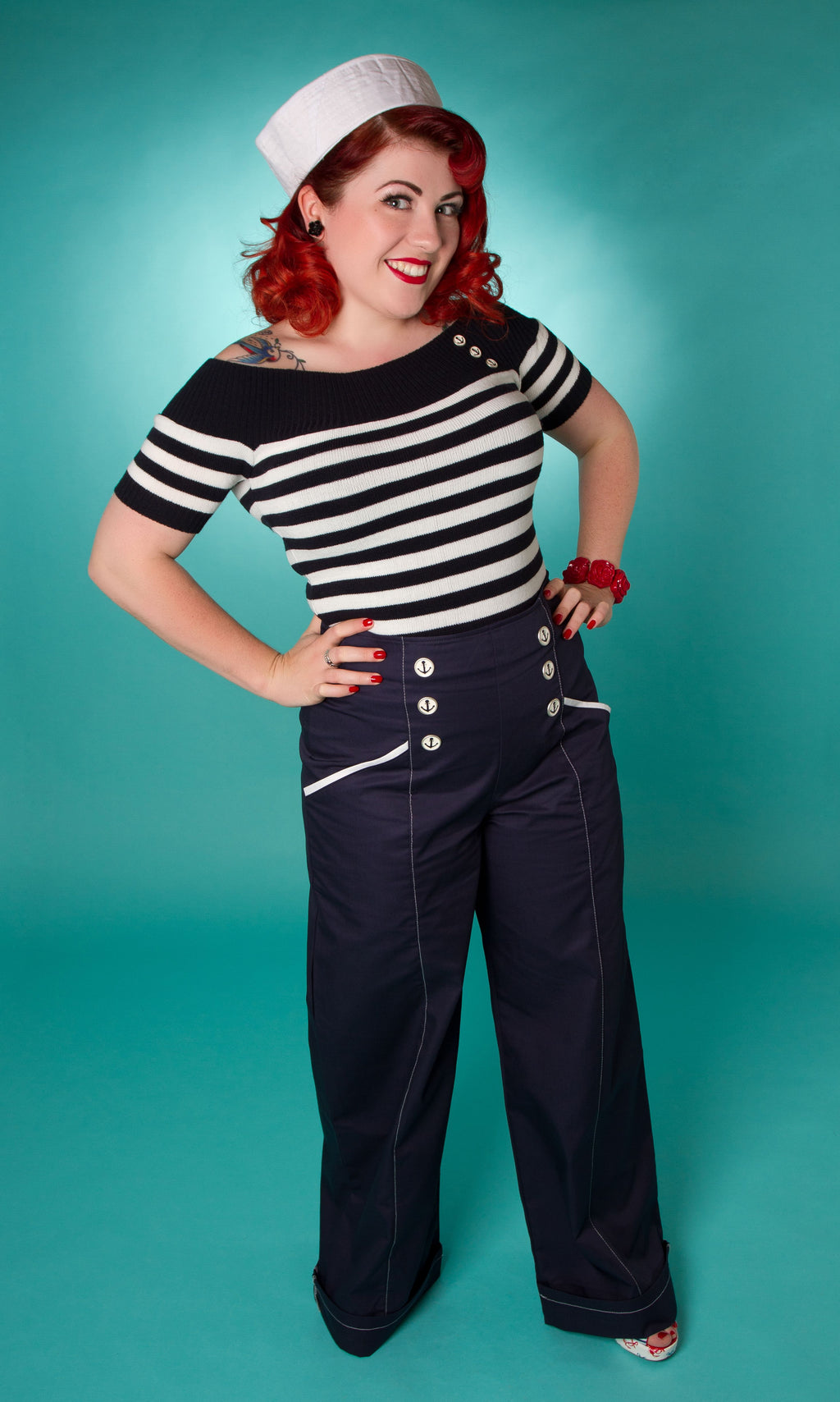 Miss fortune Nautical Trousers