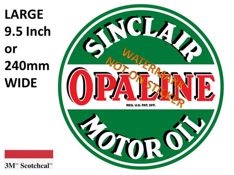 Sinclair Opaline Motor Oil Sticker