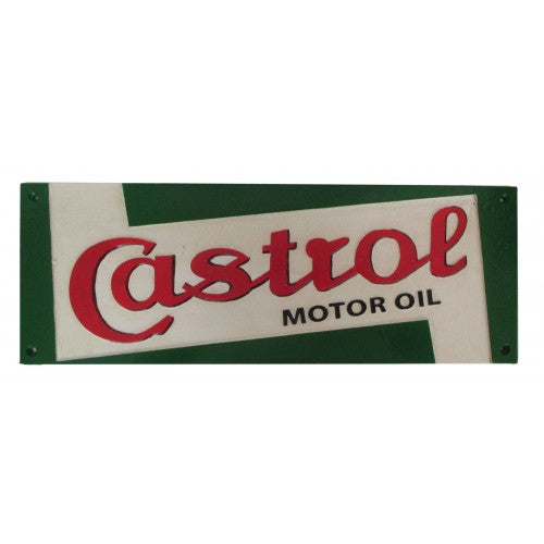 Castrol Sign Cast Iron