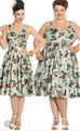 Tahiti Dress By Hell Bunny