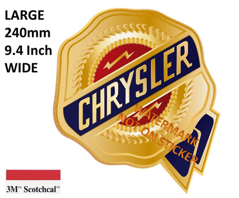 Chrysler Ribbon Sticker
