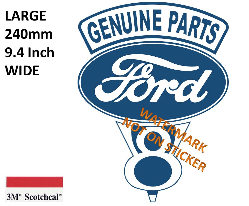 Ford Genuine Parts Sticker
