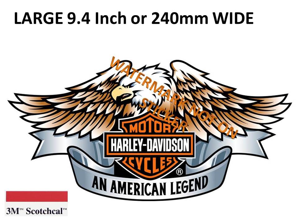 Harley Eagle Sticker