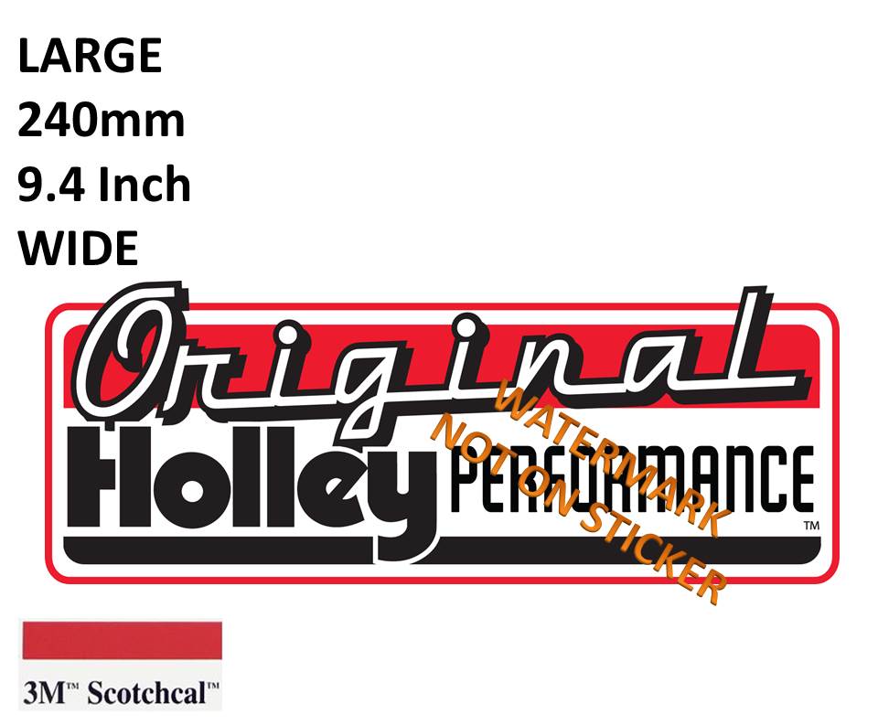 Original Holley Preformance Sticker