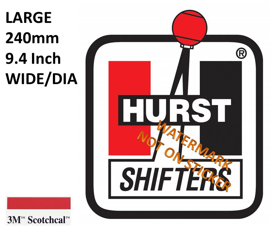 Hurst Shifters Sticker
