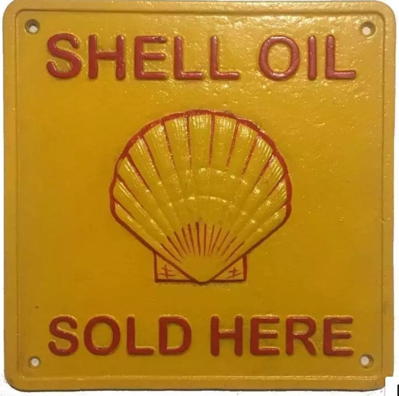 Shell Square Sign