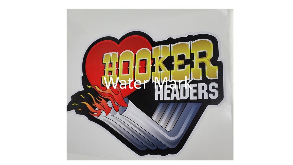 Hooker Headers Sticker